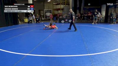 71 lbs Cons. Semis - Dax McMichael, Immortal Athletic WC vs Brooks Ewertz, WTC