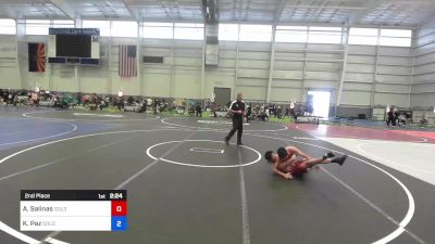 109 kg 2nd Place - Atticus Salinas, Gold Rush Wrestling vs Keenan Paz, Gold Rush Wrestling
