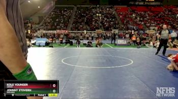 2A 98 lbs Semifinal - Johnny Stovern, Kellogg vs Kole Younger, Grace