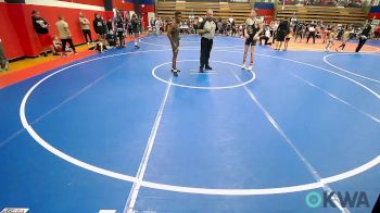132 lbs Quarterfinal - Kayden Worthington, Keystone Kids vs Keynen Warren, Broken Bow Youth Wrestling