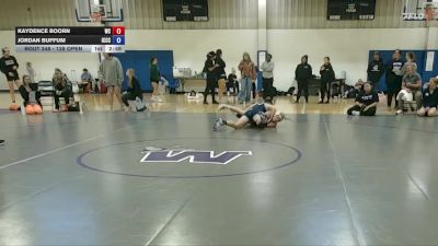 138 Open Cons. Round 4 - Jordan Buffum, Iowa Central Community College vs Kaydence Boorn, Wartburg