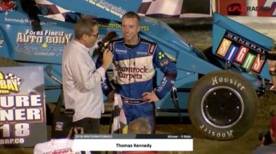 Thomas Kennedy Wins Sprint Week A Main