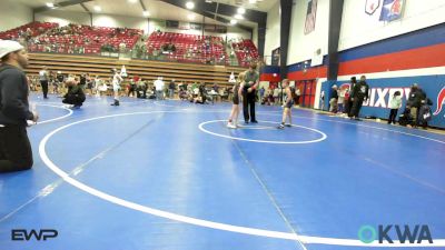 64 lbs Rr Rnd 5 - Nevalee Petty, Skiatook Youth Wrestling vs Simon Flesner, Team Tulsa Wrestling Club