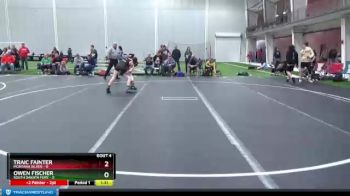 98 lbs Round 1 (8 Team) - Owen Fischer, South Dakota Fury vs Traic Fainter, Montana Silver