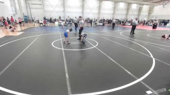 46 lbs Rr Rnd 2 - Easton Elam, North Country vs Ryddik Johnson, La Grande Mat Club