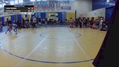 120 lbs Champ. Round 3 - Juan Torres, Lincoln High School vs Anthony Alonso, Lake Gibson High School