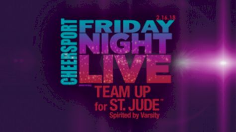 All Stars Team Up For St. Jude At CHEERSPORT Friday Night Live
