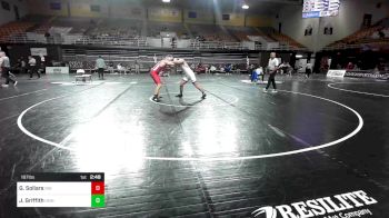 197 lbs Round Of 16 - Gabe Sollars, Indiana vs Justin Griffith, UNA-Drexel