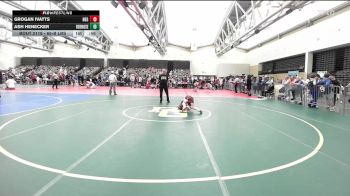 65-B lbs 5th Place - Grogan Ivatts, New England Gold vs Ash Henecker, RedNose Wrestling School