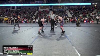 215 lbs Semifinal - Jett Shanholtzer, Girard Matside Wrestling Academy vs Ridge Kellerman, Hayleighs Hammers Wrestling Club