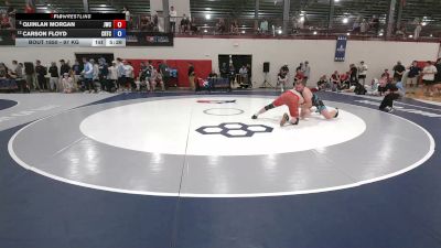97 kg Cons. Semis - Quinlan Morgan, Jackrabbit Wrestling Club vs Carson Floyd, Cyclone Regional Training Center