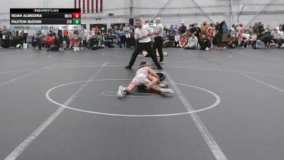 68 lbs Round 1 (6 Team) - Paxton Mathin, Steller Trained Black vs Noah Almedina, Mat Assassins