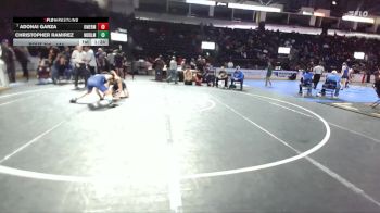 144 lbs Champ. Round 3 - Adonai Garza, Kent Meridian vs Christopher Ramirez, Meadowdale