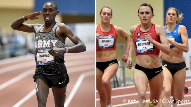Chelimo, Houlihan Take 3K Wins: USATF Day 2 Play-By-Play