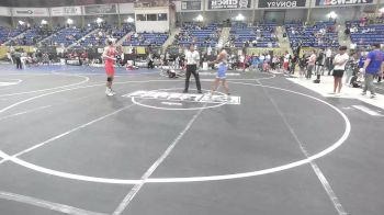 126 lbs Quarterfinal - Braaden Heinz, Brighton WC vs Niko Carrillo, Triple C