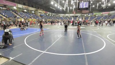 109 lbs Quarterfinal - Reanna Spangler, Maize WC vs Ava Vigil, Victory TC