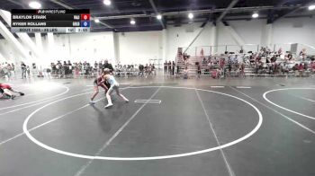 88 lbs Rr Rnd 1 - Braylon Stark, Valiant College Prep vs Ryker Rollans, Gold Rush Wr Ac