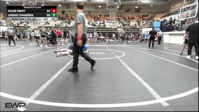 190 lbs 3rd Place - Kaleb Smith, Tulsa Blue T Panthers vs Legend Chambers, Choctaw