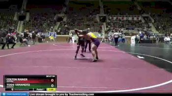 220 lbs Quarterfinal - Toshi Yamamoto, Hoover vs Colton Rainer, Daphne