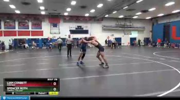 165 lbs 3rd Place Match - Liam Corbett, Dubuque vs Spencer Roth, Cornell College