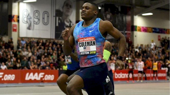 Christian Coleman Breaks 60m World Record (Again) En Route To U.S. Title!