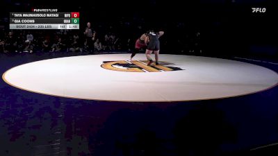 235 lbs Final - Taya Maumausolo Matagi, Nipomo (CS) vs Gia Coons, Orange Vista (SS)