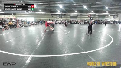 175 lbs Round Of 32 - Justin Hebert II, Viking Wrestling Club (OK) vs Bryce Householder, Seymour Youth Wrestling Club