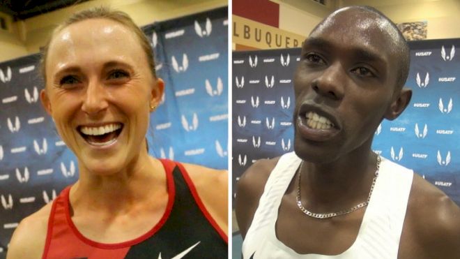 Shelby Houlihan, Paul Chelimo Complete 3K/1500m Doubles At USA Indoors