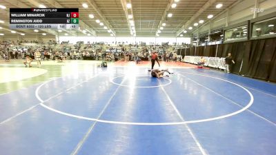 120 lbs Consi Of 32 #1 - William Minarcik, NJ vs Remington Judd, AZ