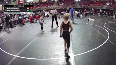 53 lbs Cons. Round 5 - Henrick Runcie, HAW vs Chaycen Schmidt, Scottsbluff Wrestling Club