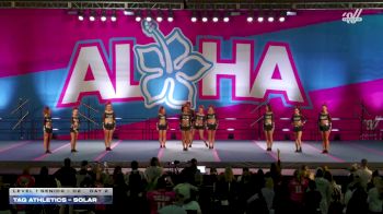 TAG Athletics - Solar [2025 L1 Senior - D2 Day 2] 2025 Aloha Gatlinburg Showdown