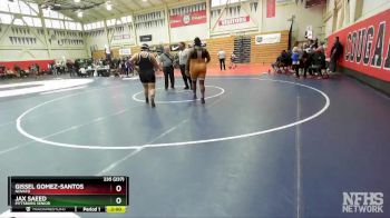 235 (237) Quarterfinal - Jax Saeed, Pittsburg Senior vs Gissel Gomez-Santos, Novato
