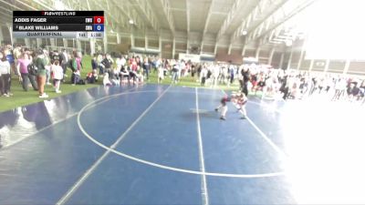 84 lbs Quarterfinal - Addis Fager, Empire Wrestling Club vs Blake Williams, Sanderson Wrestling Academy