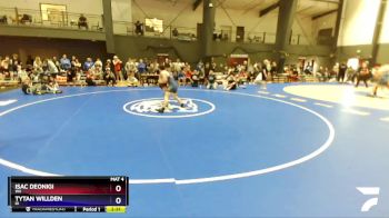 157 lbs Cons. Round 3 - Isac Deonigi, WA vs Tytan Willden, ID