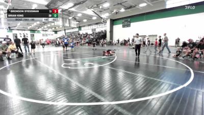 60 lbs Round 3 - Bronson Stessman, The Hideout vs Brian King, Bobcat Wrestling