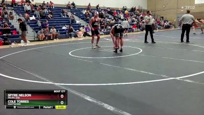 184 lbs Cons. Round 4 - Spyre Nelson, Pacific (OR) vs Cole Torres, Unattached