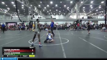 98 lbs Round 1 (4 Team) - Oumar Tounkara, Siggy Trained vs Mason Alexander, PA Alliance Red