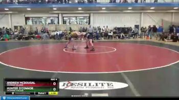 157 lbs Cons. Round 3 - Andrew McDougal, Roanoke College vs Hunter O`Connor, Lycoming College