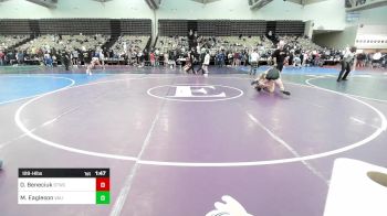 128-H lbs Round Of 16 - Owen Beneciuk, Shore Thing WC vs Matteo Eagleson, Validus Wrestling Club