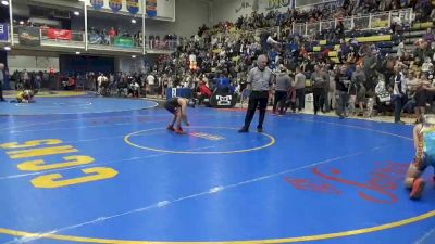 102 lbs Consi Of 16 #1 - Daniel Marshall, Bethel Park vs Thomas Bencho, Gladiators