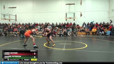 DIVISION 15 lbs Round 2 - Xander Peterson, Denver vs Jared Snitker, Waukon