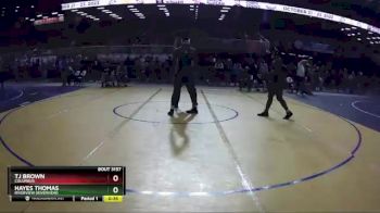 3A 195 lbs Cons. Round 1 - Hayes Thomas, Riverview (Riverview) vs TJ Brown, Columbus