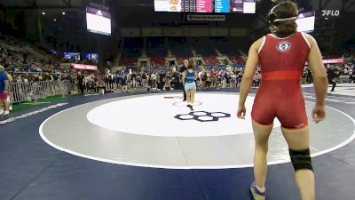 130 lbs Champ. Rd Of 64 - Keagan Edwards, IL vs Taina McGowan, NJ