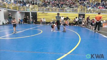 46 lbs Consi Of 8 #1 - Sebastian Ramos, Huskey Wrestling Club vs Pryor Arnold, Cowboy Wrestling Club