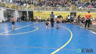 46 lbs Consi Of 8 #1 - Sebastian Ramos, Huskey Wrestling Club vs Pryor Arnold, Cowboy Wrestling Club