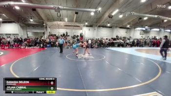 120 lbs Cons. Round 6 - Jylian Cabral, Douglas County vs Danasia Deleon, Cleveland
