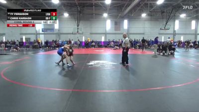 125 lbs Cons. Round 2 - Ty Ferguson, Lyon College vs Chris Karbash, Wisconsin-Platteville