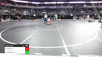 138 lbs Semifinal - Aiden Smith, Waynesville vs Eli Peregoy, Unaffiliated