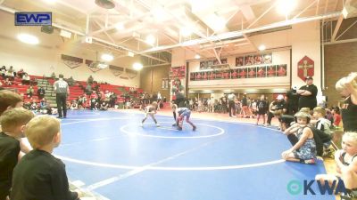 49 lbs Rr Rnd 2 - Kyan Keys, R.A.W. vs Brody Boyd, Team Tulsa Wrestling Club