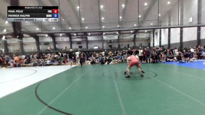 Junior FS - 150 lbs Champ. Round 2 - Paul Feliz, Peninsula Wrestling Club vs Patrick Halpin, Mat Demon Wrestling Club